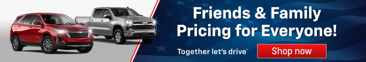 Friends & Family Pricing
