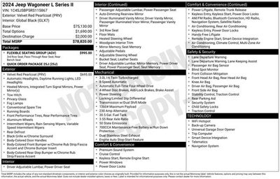2024 Jeep Wagoneer L Series II 4x4