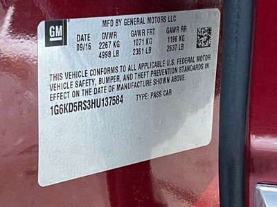 2017 Cadillac CT6 Luxury