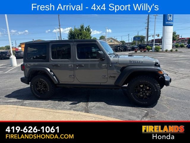 2021 Jeep Wrangler Unlimited Willys