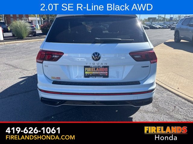 2022 Volkswagen Tiguan 2.0T SE R-Line Black