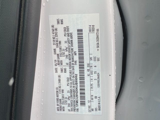 2019 Ford Escape SEL