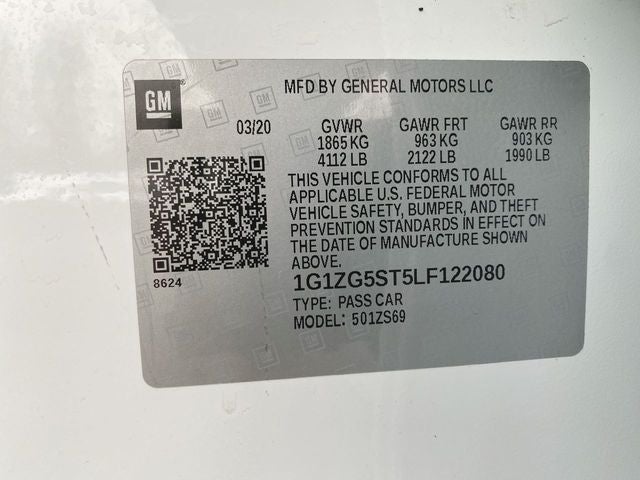 2020 Chevrolet Malibu RS