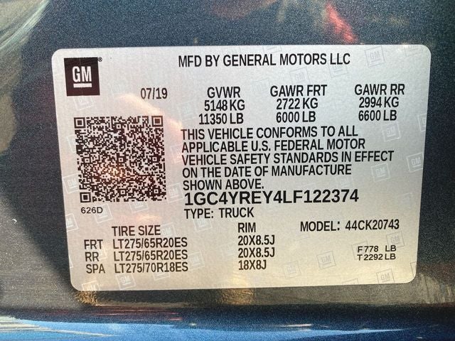 2020 Chevrolet Silverado 2500HD High Country