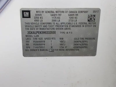 2017 GMC Terrain SLT