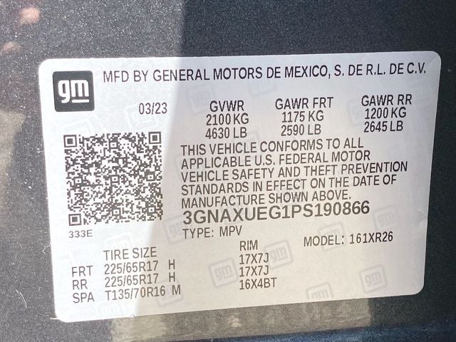 2023 Chevrolet Equinox LT