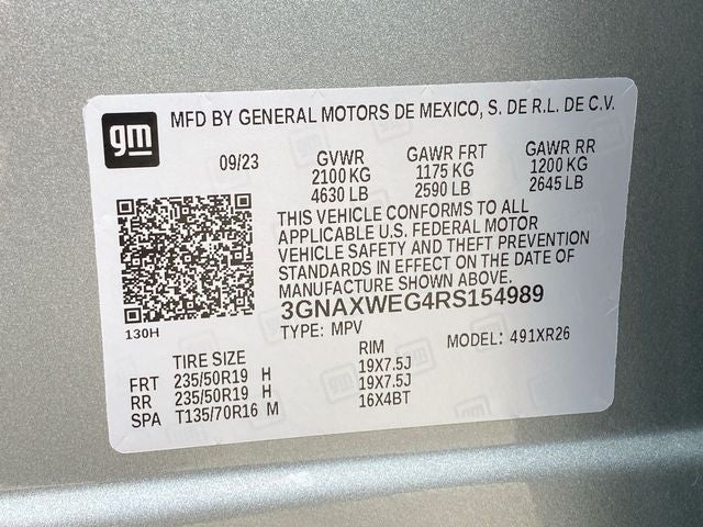 2024 Chevrolet Equinox RS