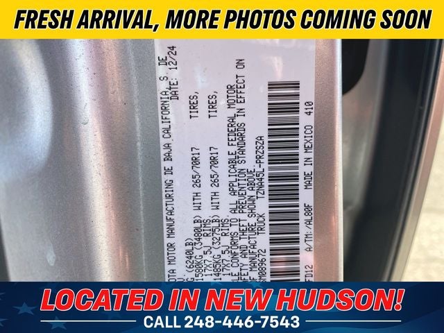 2025 Toyota Tacoma SR5