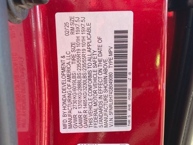 2025 Honda Odyssey Sport-L