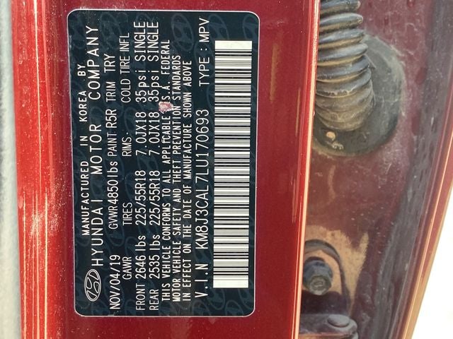 2020 Hyundai Tucson Limited