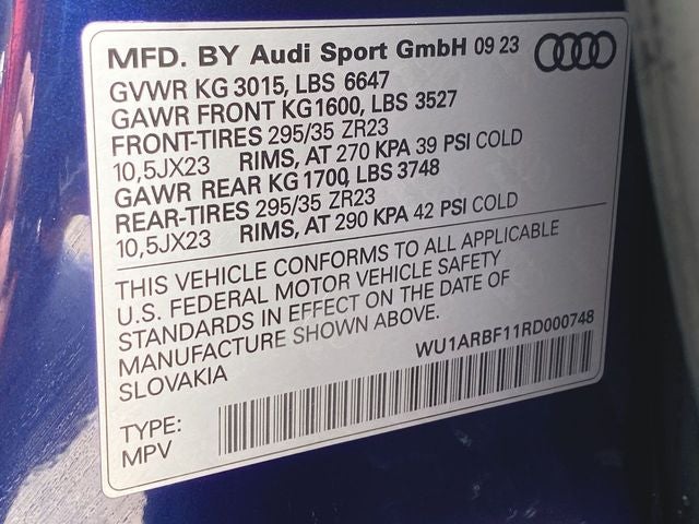 2024 Audi RS Q8 4.0T quattro