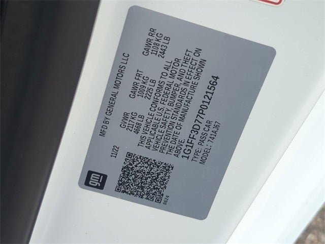 2023 Chevrolet Camaro LT1