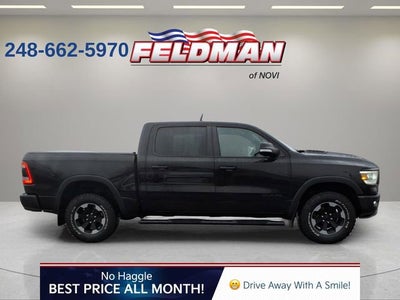 2019 RAM 1500 Rebel Crew Cab 4x4 5'7" Box