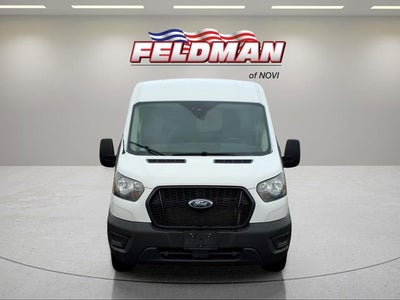 2021 Ford Transit Cargo Van T-250 130" Med Rf 9070 GVWR RWD