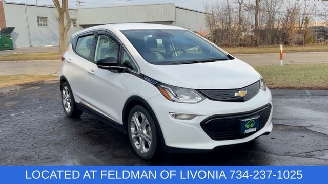 Used 2021 Chevrolet Bolt EV LT with VIN 1G1FY6S02M4110557 for sale in Livonia, MI
