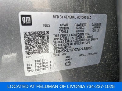 2022 Chevrolet Suburban LT