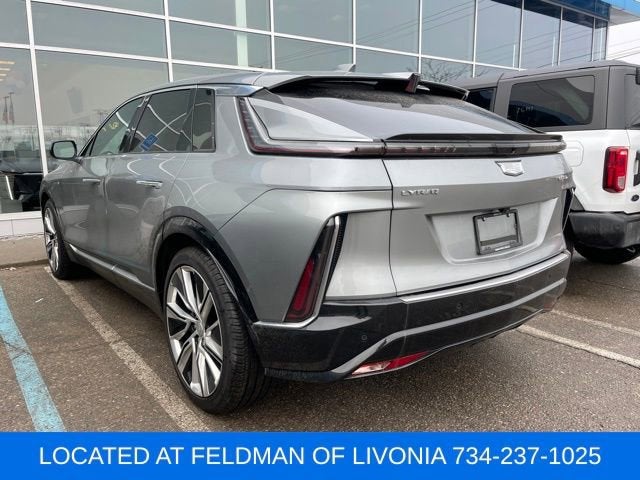 Used 2024 Cadillac LYRIQ Luxury 3 with VIN 1GYKPSRL0RZ117416 for sale in Livonia, MI