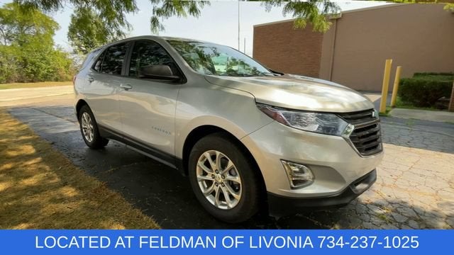 Used 2021 Chevrolet Equinox LS with VIN 2GNAXHEV6M6160116 for sale in Livonia, MI