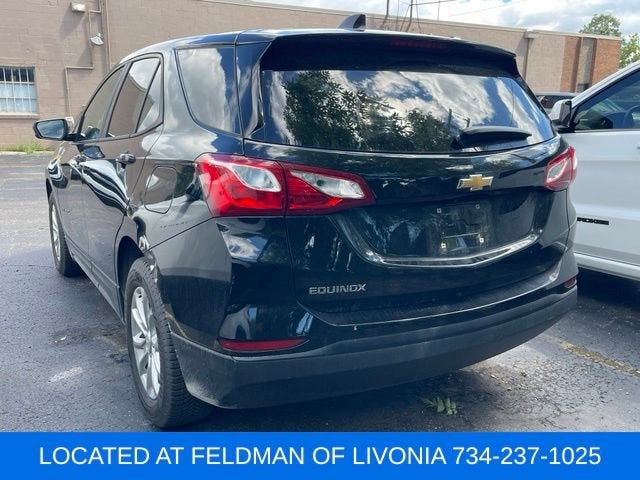 Used 2020 Chevrolet Equinox LS with VIN 2GNAXHEV7L6261423 for sale in Livonia, MI