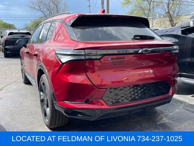 Used 2025 Chevrolet Equinox EV RS with VIN 3GN7DSRP3SS117007 for sale in Livonia, MI