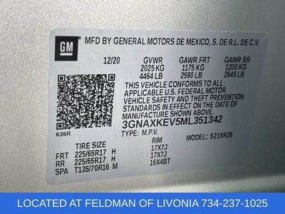 2021 Chevrolet Equinox LT