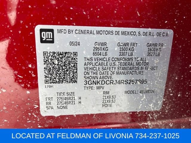 2024 Chevrolet Blazer EV RS