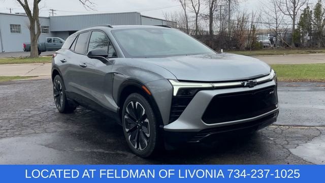 Used 2024 Chevrolet Blazer EV RS with VIN 3GNKDCRJ5RS286001 for sale in Livonia, MI
