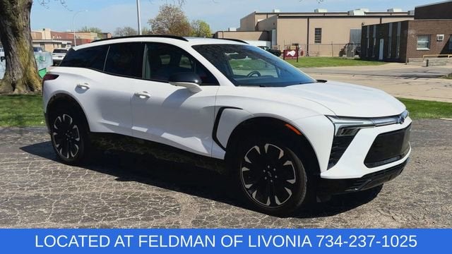 Used 2024 Chevrolet Blazer EV RS with VIN 3GNKDHRK8RS282515 for sale in Livonia, MI