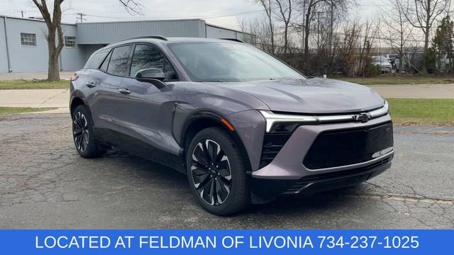 Used 2025 Chevrolet Blazer EV RS with VIN 3GNKDJRJ8SS170057 for sale in Livonia, MI