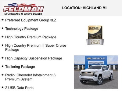 2026 Chevrolet Silverado 1500 High Country