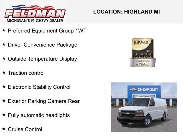 2025 Chevrolet Express Cargo 2500 WT