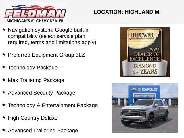 2026 Chevrolet Suburban High Country