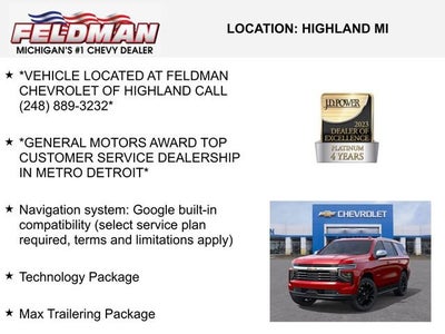 2026 Chevrolet Tahoe Premier