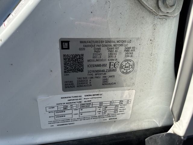 2020 Cadillac XT5 Luxury