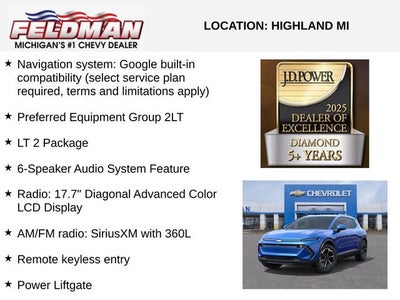 2026 Chevrolet Equinox EV LT