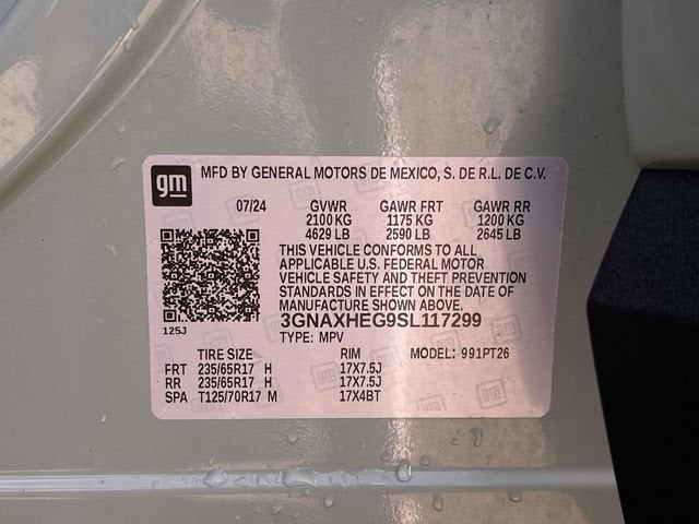 2025 Chevrolet Equinox LT
