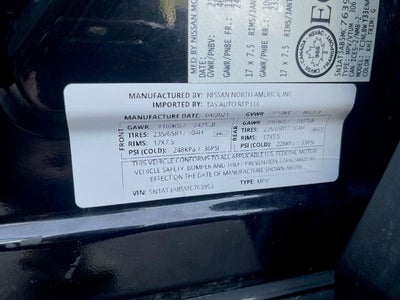 2021 Nissan Rogue S Intelligent AWD