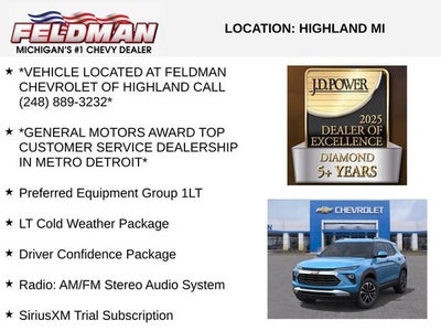 2026 Chevrolet Trailblazer LT