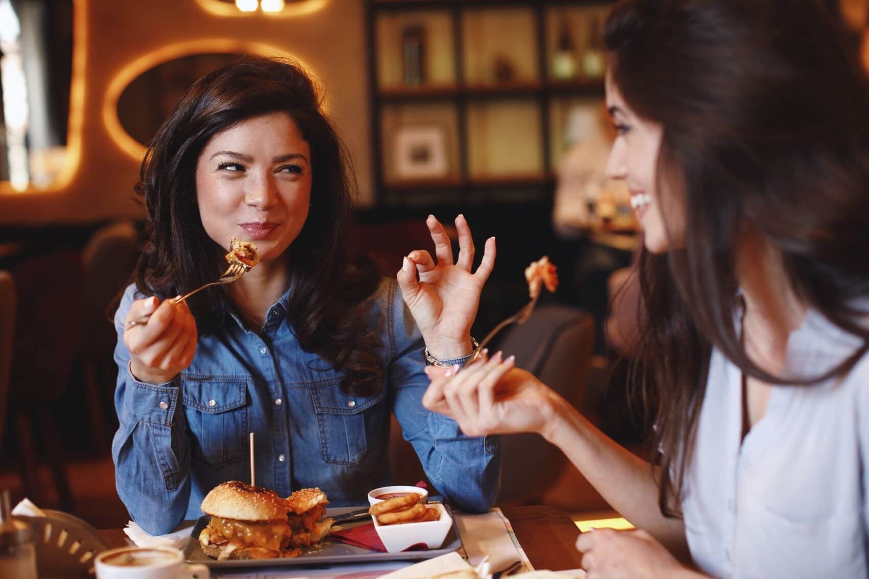 Dinner at a Restaurant