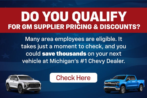 Do You Qualify For GM Supplier Pricing & Discounts